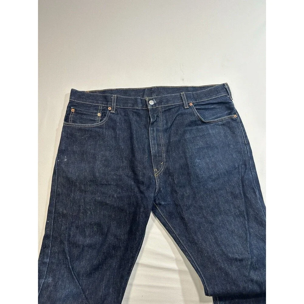 Levi's 517 Jeans Mens 40x32 Blue Denim Bootcut 100% Cotton Dark Wash